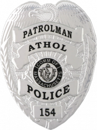 Minature FlexBadge Shield with an Eagle atop