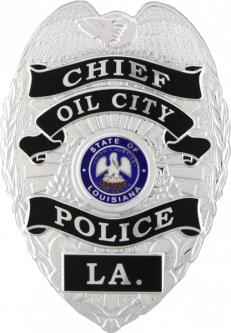 Reverse Enamel FlexBadge Shield Similar to our B1549-BR