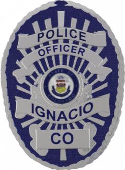 Deluxe Enamel Background FlexBadge Shield Similar to our B1675