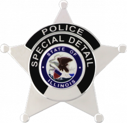 Reverse Enamel Five Point FlexBadge Star