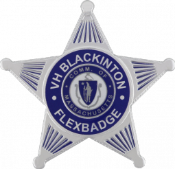 Five Point Star FlexBadge with Reverse Enamel Panels