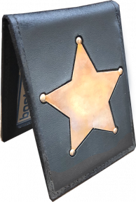 Flip Up Recessed Badge Case