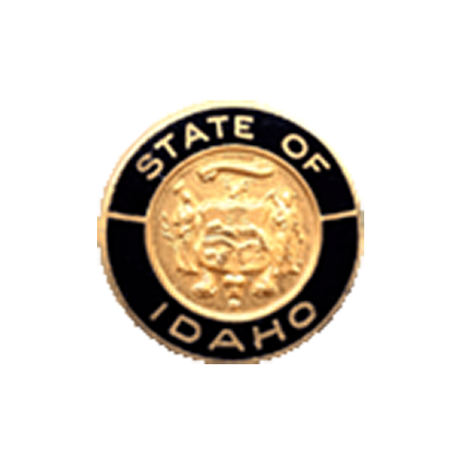 Idaho State Seal with no Rim