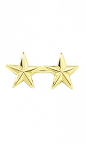 Two 1/2" Smooth Stars