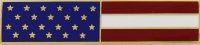 American Flag Commendation Bar
