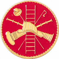 Fire Scramble Lapel Pin