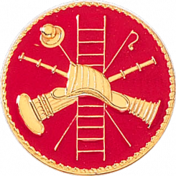 Fire Scramble Lapel Pin