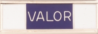 Medal Of Valor Commendation Bar