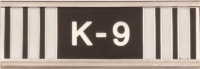 K-9 Handler Commendation Bar