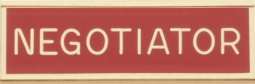 Negotiator Commendation Bar