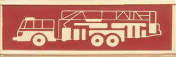 Fire Ladder Truck Commendation Bar