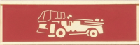 Fire Pumper Truck Commendation Bar