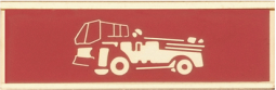 Fire Pumper Truck Commendation Bar