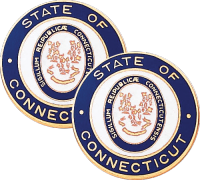 Connecticut State Seal Lapel Pins