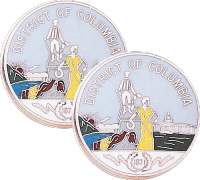 District Of Columbia State Seal Lapel Pins