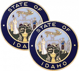 Idaho State Seal Lapel Pin