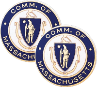 Massachusetts State Seal Lapel Pins