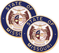 Missouri State Seal Lapel Pin