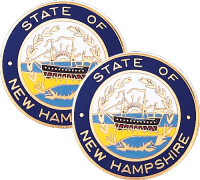 New Hampshire State Seal Lapel Pins