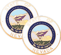Nevada State Seal Lapel Pins