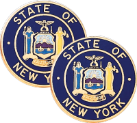 New York State Seal Lapel Pins