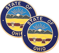 Ohio State Seal Lapel Pins
