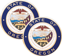 Oregon State Seal Lapel Pins