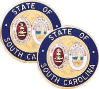 South Carolina State Seal Lapel Pins