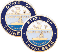 Tennessee State Seal Lapel pins