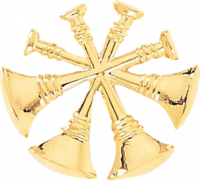 Deputy Chief Four Crossed Bugles