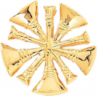 Chief / Commissioner Five Crossed Bugles