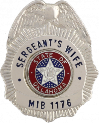 Miniature Starburst Badge with Eagle