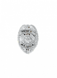 Miniature Shield Charm with Eagle