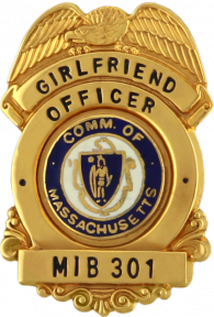 Miniature Shield Badge with Eagle