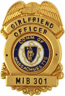 Miniature Shield Badge with Eagle