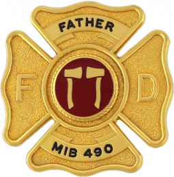 Miniature Maltese Cross Badge