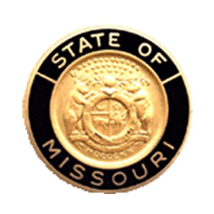 State Of Missouri  Full Color Badge Seal with Hi-Glo Finish