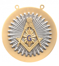 Masonic Sunburst Pendant