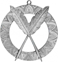 Massachusetts Masons Secretary Jewel