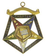 Grand O.E.S. Flag Bearer Jewel