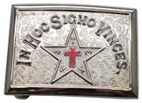 Ornate Texas Belt Plate
