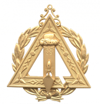 Conductor Of Work With Wreath and 1/8" cut out