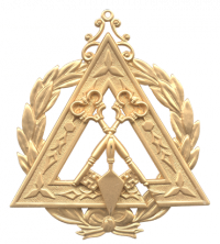 Treasurer Jewel W/Wreath