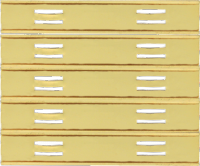 3/8"Customizable Slide Bar Configuration for 10 Bars