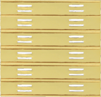 5/16" Customizable Slide Bar Configuration for 12 Bars