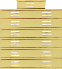 5/16" Customizable Slide Bar Holder Configuration for 13 Bars