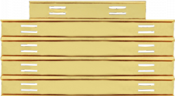 5/16" Commendation Bar Slide Holder for 14 Bars