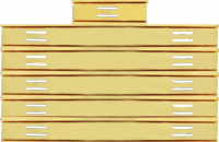 5/16" Commendation Bar Slide Holder for 16 Bars