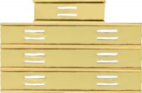 3/8" Customizable Slide Bar Holder Configuration for 7 Bars