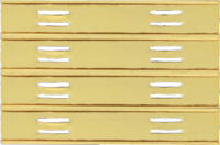 3/8" Customizable Slide Bar Holder Configuration for 8 Bars